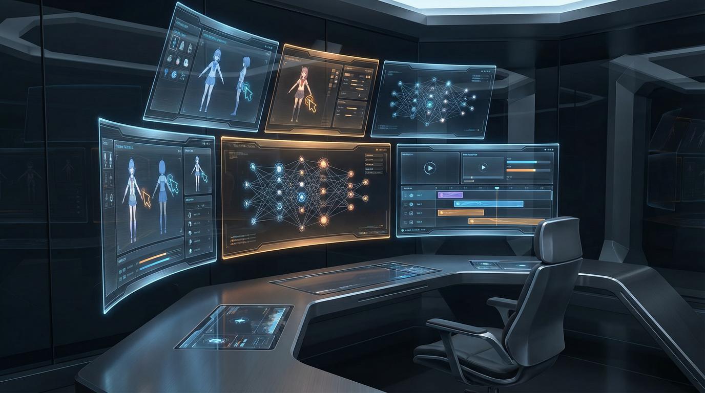 媚黑AI动漫制作