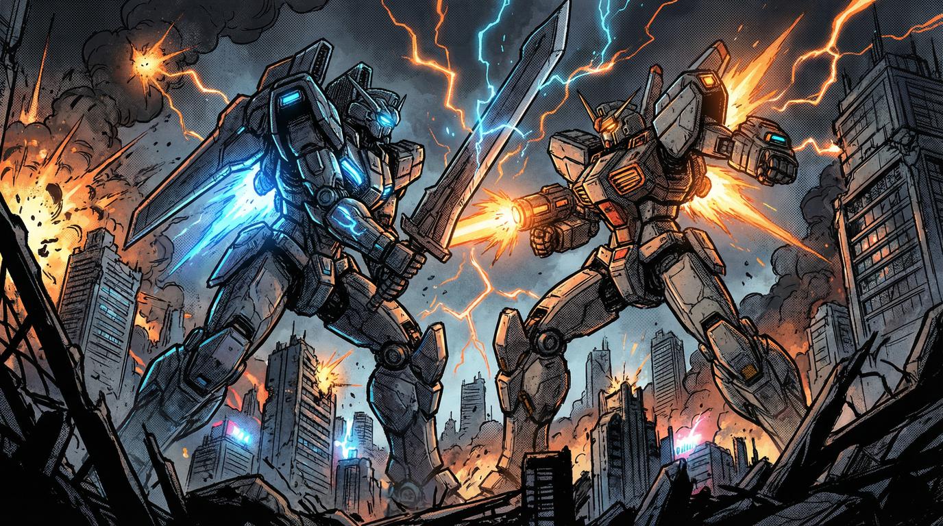 媚黑动漫-机甲风暴