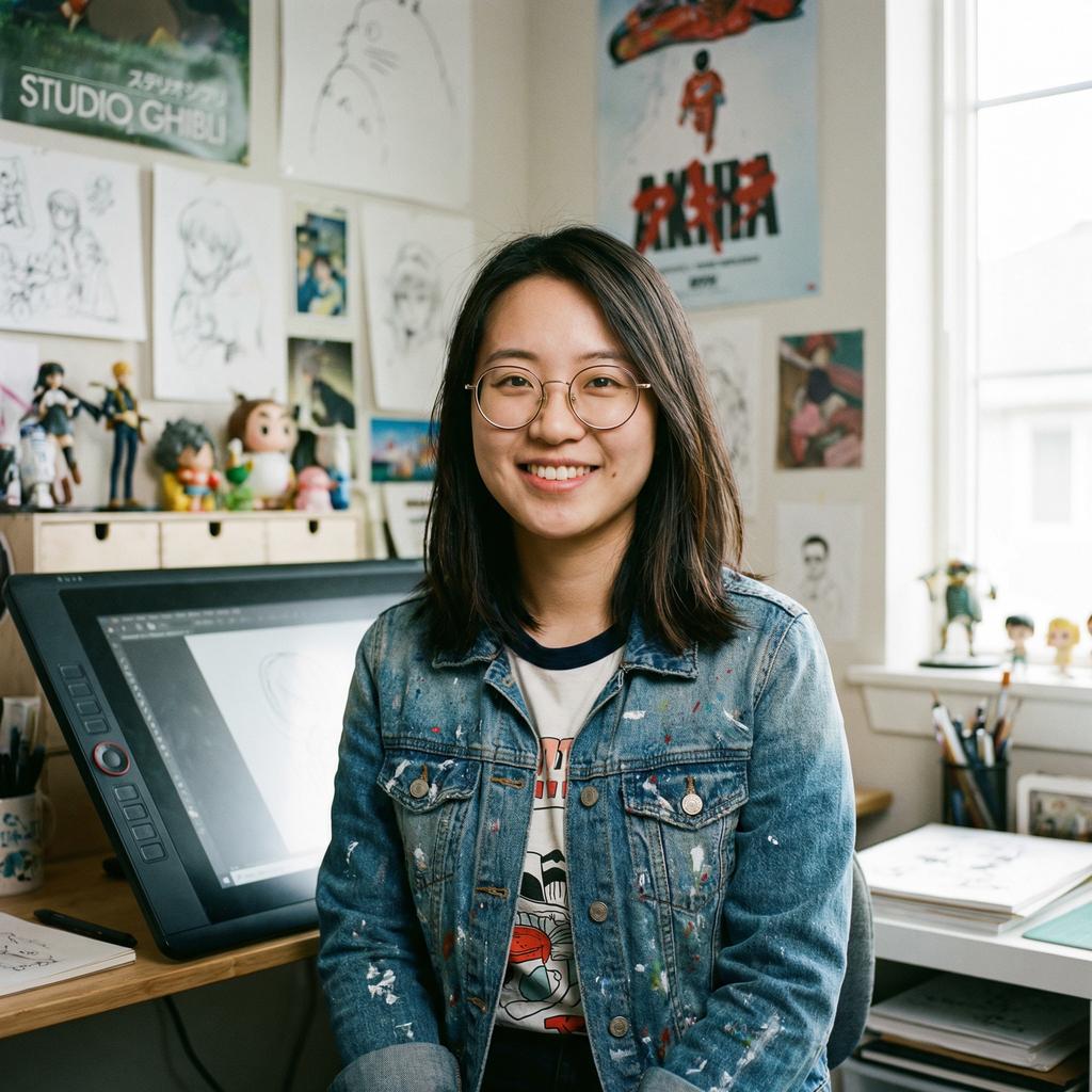 媚黑原画师林小雨